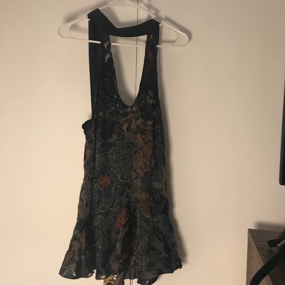 100% silk dress low back - Picture 3 of 4